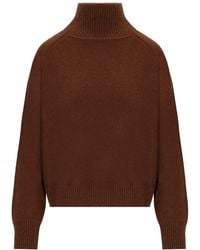 Marella - Crew Neck Sweater Torre Caramel - Lyst