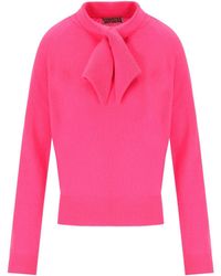 Essentiel Antwerp - Maglione Invited Fucsia - Lyst