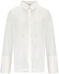 Max Mara - Sedan weisses hemd - Lyst