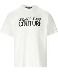 Versace Jeans Couture-T-shirts voor heren | Online kortingen tot 67% Lyst NL