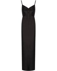 Elisabetta Franchi - Carpet Satin Dress - Lyst