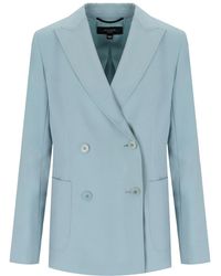 Weekend by Maxmara - Nervoso Anice Double-Breasted Blazer - Lyst