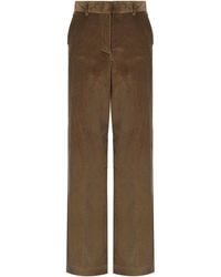 Weekend by Maxmara - Tania Velvet Trousers - Lyst