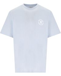 Daily Paper - Circle Hellblauw T-shirt - Lyst
