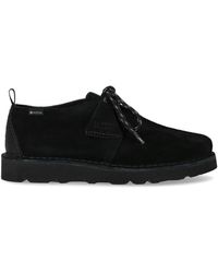 Clarks - Desert Treck Gtx Black Ankle Boot - Lyst