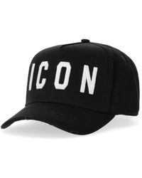DSquared² - Be Icon Wit Baseball Cap - Lyst