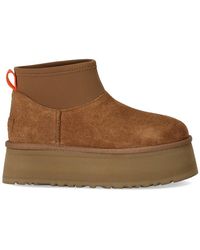UGG - Classic mini dipper chestnut stiefel - Lyst