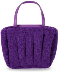 THEMOIRÈ - Aria Coral Sponge Purple Handbag - Lyst