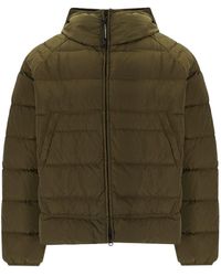 C.P. Company - Eco Chrome-R Goggle Military Hooded Down Jacket - Lyst