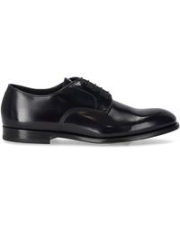 Doucal's - Lacet De Cheval Derby Bleu De Doucal - Lyst