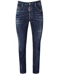 DSquared² - 24/7 dunkele jeans - Lyst