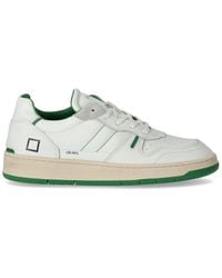 Date - Court 2.0 Nylon Green Sneaker - Lyst