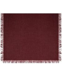 Weekend by Maxmara - Ballo Burgundy Scarf - Lyst