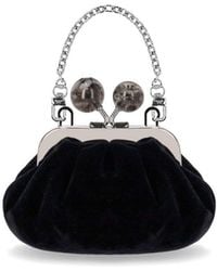 Weekend by Maxmara - Clutch Pasticcino Nocino Velvet - Lyst