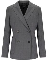 Weekend by Maxmara - Ornati Double-Breasted Blazer - Lyst