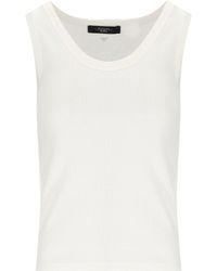 Weekend by Maxmara - Top Multic Blanc - Lyst