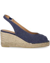 Castañer - Espadrille à semelle compensée barbara denim castañer - Lyst