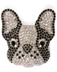 Weekend by Maxmara - Perle Bulldog And Brooch - Lyst