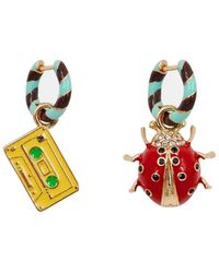 Essentiel Antwerp - Pendientes harris multicolor - Lyst