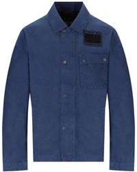 Barbour - Giacca Workers Casual Cobalto International - Lyst