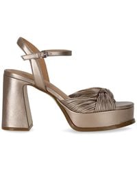 Ash - Muse Champagne Heeled Sandal - Lyst
