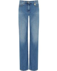 Elisabetta Franchi - Hellblaue Palazzo Jeans - Lyst