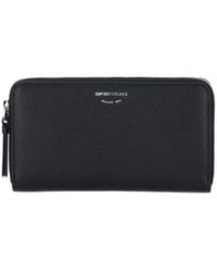Emporio Armani - Myea Blaue Brieftasche - Lyst