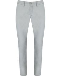 Carhartt - Sid Sonic Silver Chino Trousers - Lyst