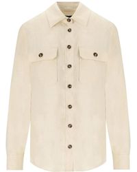 Weekend by Maxmara - Camicia valda burro - Lyst