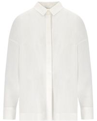 Max Mara - Camicia Ozioso Bianca - Lyst