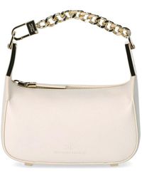 Elisabetta Franchi - Butter Mini Bag With Chain - Lyst