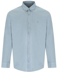 Carhartt - L/s Bolton Frosted Blue Shirt - Lyst