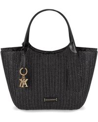 Emporio Armani - Straw Handbag - Lyst