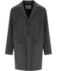 Amaranto - Single-breasted Coat - Lyst