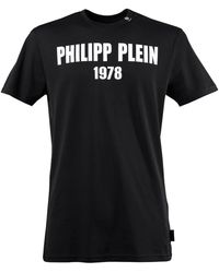 Philipp Plein SS PP1978 T-SHIRT - Schwarz