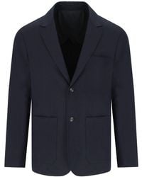 Emporio Armani - Single-Breasted Jacket - Lyst
