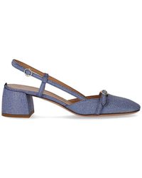 A.Bocca - Smoky Blaue Slingback Pumps - Lyst