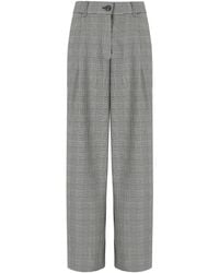 Essentiel Antwerp - Invest Graue Wide Leg Hose - Lyst