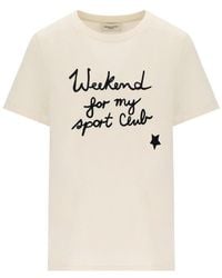 Weekend by Maxmara - Edison Ecru T-Shirt - Lyst