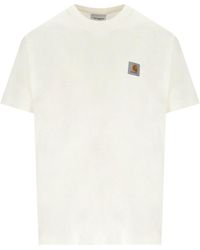 Carhartt - T-shirt s/s nelson wax - Lyst