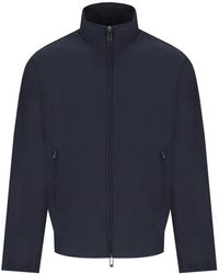 Emporio Armani - Ribbed Jacket - Lyst
