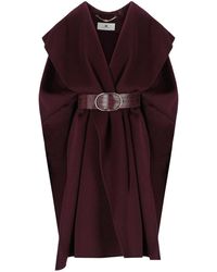 Elisabetta Franchi - Ponchos - Lyst
