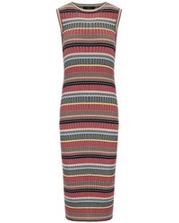 Weekend by Maxmara - Snob Multicolored Midi Dress - Lyst