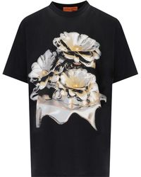 Stine Goya - T-shirt margila nera - Lyst