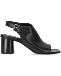 Elena Iachi - Silk Heeled Sandal - Lyst