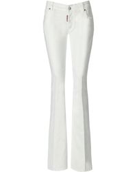 DSquared² - TWIGGY Flare Jeans - Lyst