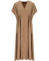 Weekend by Maxmara - Blasone Deserto Midi Jurk - Lyst