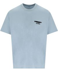 Carhartt - S/s ducks hellblaues t-shirt - Lyst