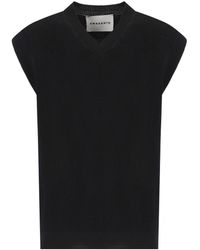 Amaranto - Knitted Vest - Lyst