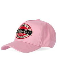 DSquared² Baumwolle Andere materialien hut in Pink für Herren Herren Accessoires Hüte Caps & Mützen 